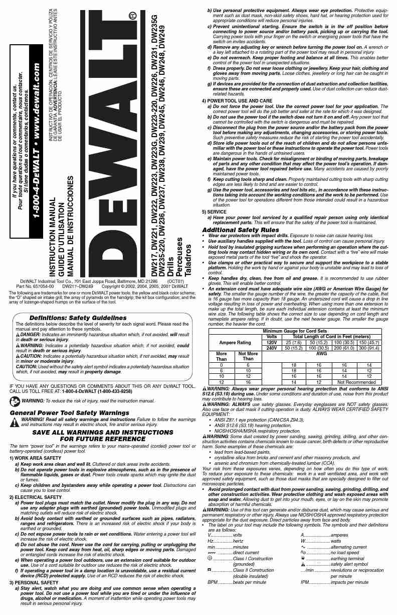 DeWalt Drill DW222-page_pdf